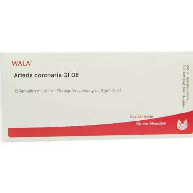 ARTERIA CORONARIA GL D 8 ampulas, 10X1 ml ARTERIA CORONARIA GL D 8 ampulas, 10X1 ml