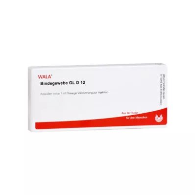 BINDEGEWEBE GL D 12 ampulas, 10X1 ml