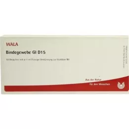 BINDEGEWEBE GL D 15 ampulas, 10X1 ml