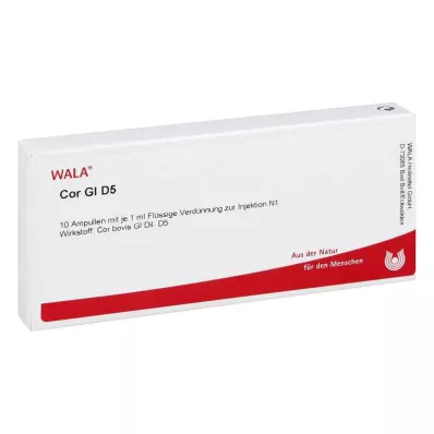 COR GL D 5 ampulas, 10X1 ml