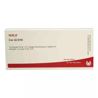 COR GL D 10 ampulas, 10X1 ml