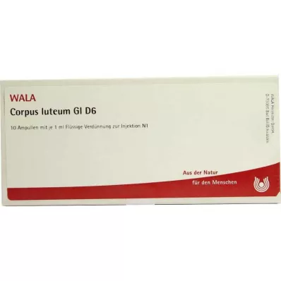 CORPUS LUTEUM GL D 6 ampulas, 10X1 ml