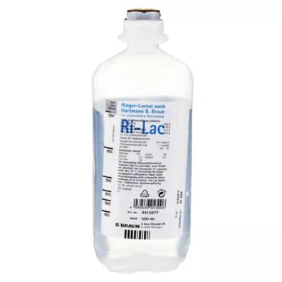 RINGER LACTAT n.Hartm.B.Braun Ecofl.Plus Inf.-Lsg., 500 ml RINGER LACTAT n.Hartm.B.Braun Ecofl.Plus Inf.-Lsg., 500 ml