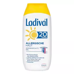 LADIVAL Alerģiskas ādas želeja LSF 20, 200 ml