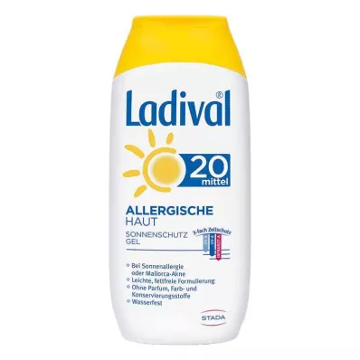 LADIVAL Alerģiskas ādas želeja LSF 20, 200 ml LADIVAL Alerģiskas ādas želeja LSF 20, 200 ml