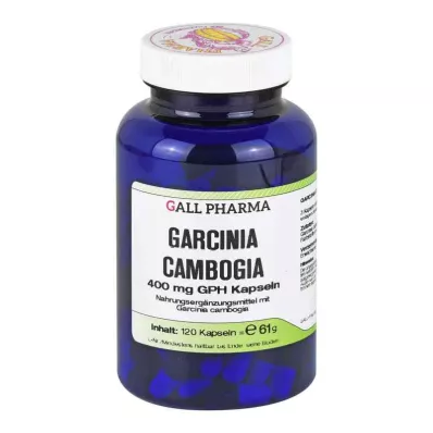 GARCINIA CAMBOGIA 400 mg GPH kapsulas, 120 kapsulas