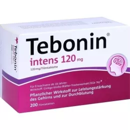 TEBONIN intens 120 mg apvalkotās tabletes, 200 gab