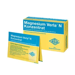 MAGNESIUM VERLA N Koncentrāts iekšķīgai lietošanai, 20 gab