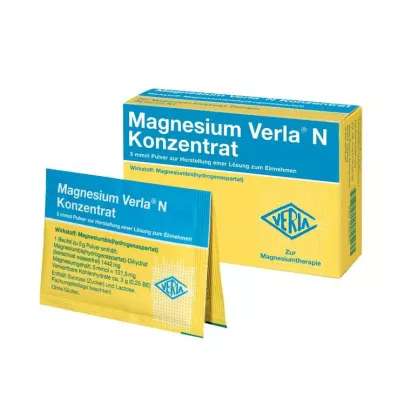 MAGNESIUM VERLA N Koncentrāts iekšķīgai lietošanai, 20 gab MAGNESIUM VERLA N Koncentrāts iekšķīgai lietošanai, 20 gab