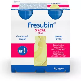FRESUBIN 5 kcal SHOT Citronu šķīdums, 4X120 ml