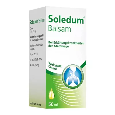 SOLEDUM Šķidrais balzams, 50 ml