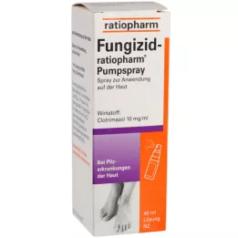FUNGIZID-ratiopharm sūkņa aerosols, 40 ml