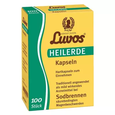 LUVOS Ārstnieciskā māla kapsulas, 100 gab