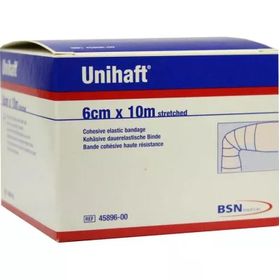 UNIHAFT Ideāls pārsējs 6 cmx10 m, 1 gab UNIHAFT Ideāls pārsējs 6 cmx10 m, 1 gab