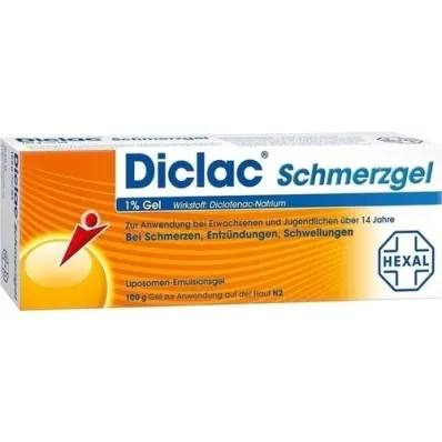 DICLAC Pretsāpju želeja 1%, 100 g