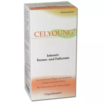CELYOUNG Intensīvs krēms papēžiem un pēdām, 100 ml