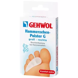 GEHWOL Polymer gel hammer toe pad G right, 1 gab