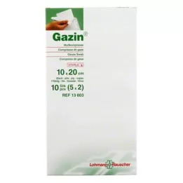 GAZIN Marle 10x20 cm sterila, 8 reizes, 5X2 gab