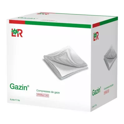 GAZIN Marle 10x10 cm sterila 8 reizes, 25X2 gab