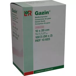 GAZIN Marle 10x20 cm sterila 8 reizes, 50X2 gab