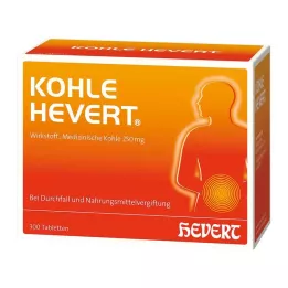 KOHLE Hevert tabletes, 300 kapsulas
