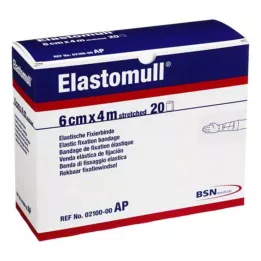 ELASTOMULL 6 cmx4 m elastīga fiksācijas lente 2100, 20 gab