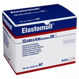 ELASTOMULL 12 cmx4 m elastīga fiksācijas lente 2103, 20 gab