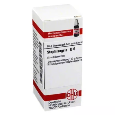 STAPHISAGRIA D 6 lodītes, 10 g