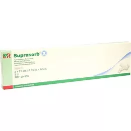 SUPRASORB X HydroBalance tamponāde 2x21 cm, 5 gab