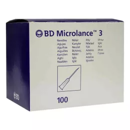 BD MICROLANCE Kanula 24 G 1 0,55x25 mm, 100 gab