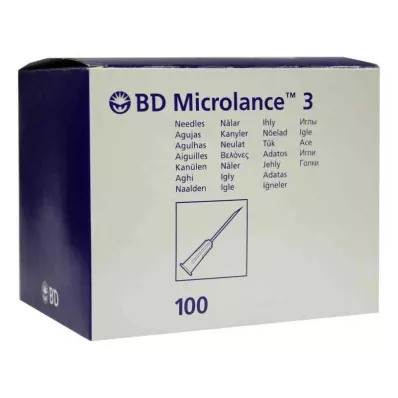 BD MICROLANCE Kanula 24 G 1 0,55x25 mm, 100 gab