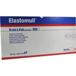 ELASTOMULL 6 cmx4 m elastīga fiksācijas lente 45251, 100 gab