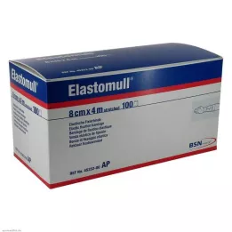ELASTOMULL 8 cmx4 m elastīga fiksācijas lente 45252, 100 gab