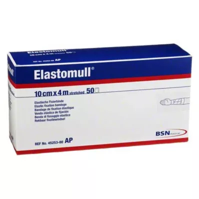 ELASTOMULL 10 cmx4 m elastīga fiksācijas lente 45253, 50 gab