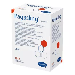 PAGASLING Marles tampons nesterils, 1 izmērs, lazdu rieksta lieluma, 1000 gab