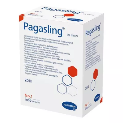 PAGASLING Marles tampons nesterils, 1 izmērs, lazdu rieksta lieluma, 1000 gab PAGASLING Marles tampons nesterils, 1 izmērs, lazdu rieksta lieluma, 1000 gab