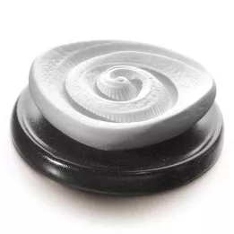 DUFTSTEIN Enerģijas spirāles keramikas disks melns, 1 gab