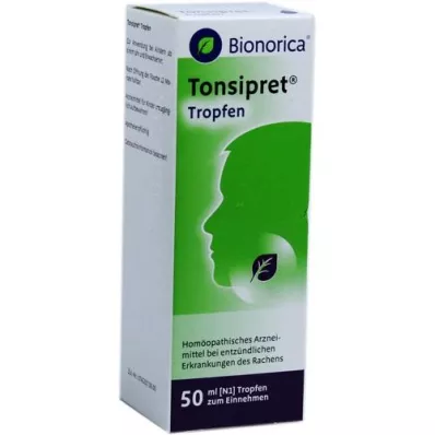 TONSIPRET pilieni, 50 ml