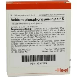 ACIDUM PHOSPHORICUM INJEEL S Ampulas, 10 gab