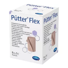 PÜTTER Elastīgs pārsējs 8 cmx5 m, 1 gab