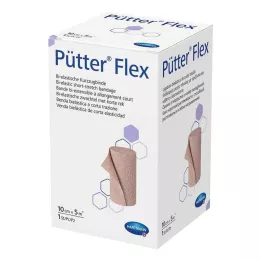 PÜTTER Elastīgs pārsējs 10 cmx5 m, 1 gab