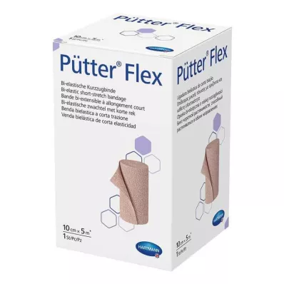 PÜTTER Elastīgs pārsējs 10 cmx5 m, 1 gab