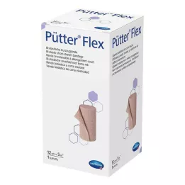 PÜTTER Elastīgs pārsējs 12 cmx5 m, 1 gab