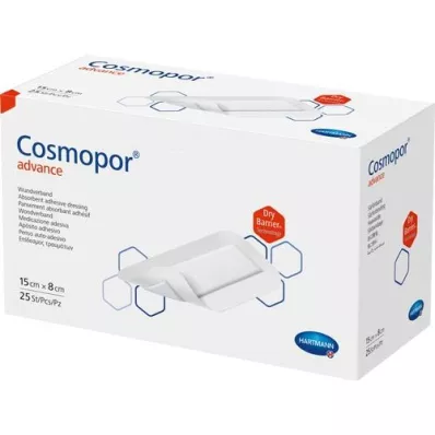 COSMOPOR Advance brūču pārsējs 8x15 cm, 25 gab