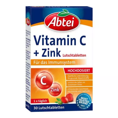 ABTEI C vitamīna un cinka pastilas, 30 gab