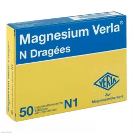 MAGNESIUM VERLA N apvalkotās tabletes