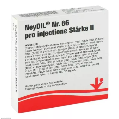 NEYDIL Nr.66 pro injectione St.2 ampulas, 5X2 ml