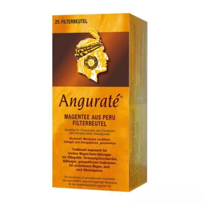 ANGURATE Kuņģa tējas filtrs, 25X1,5 g