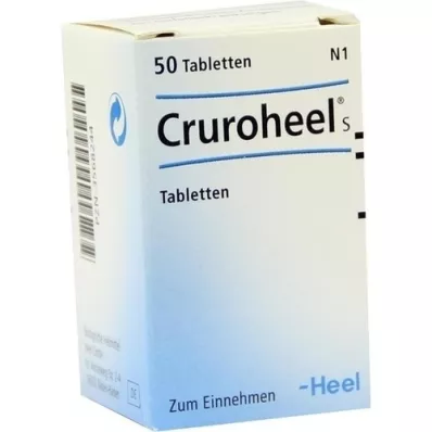 CRUROHEEL S tabletes, 50 gab