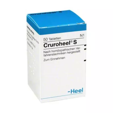 CRUROHEEL S tabletes, 50 gab